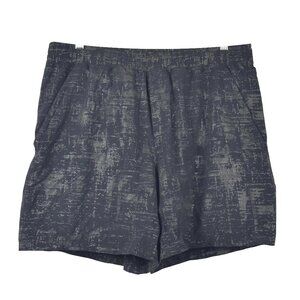 lululemon X SoulCycle Pace Breaker Short Lined 9" Size XL in Brushstroke Black